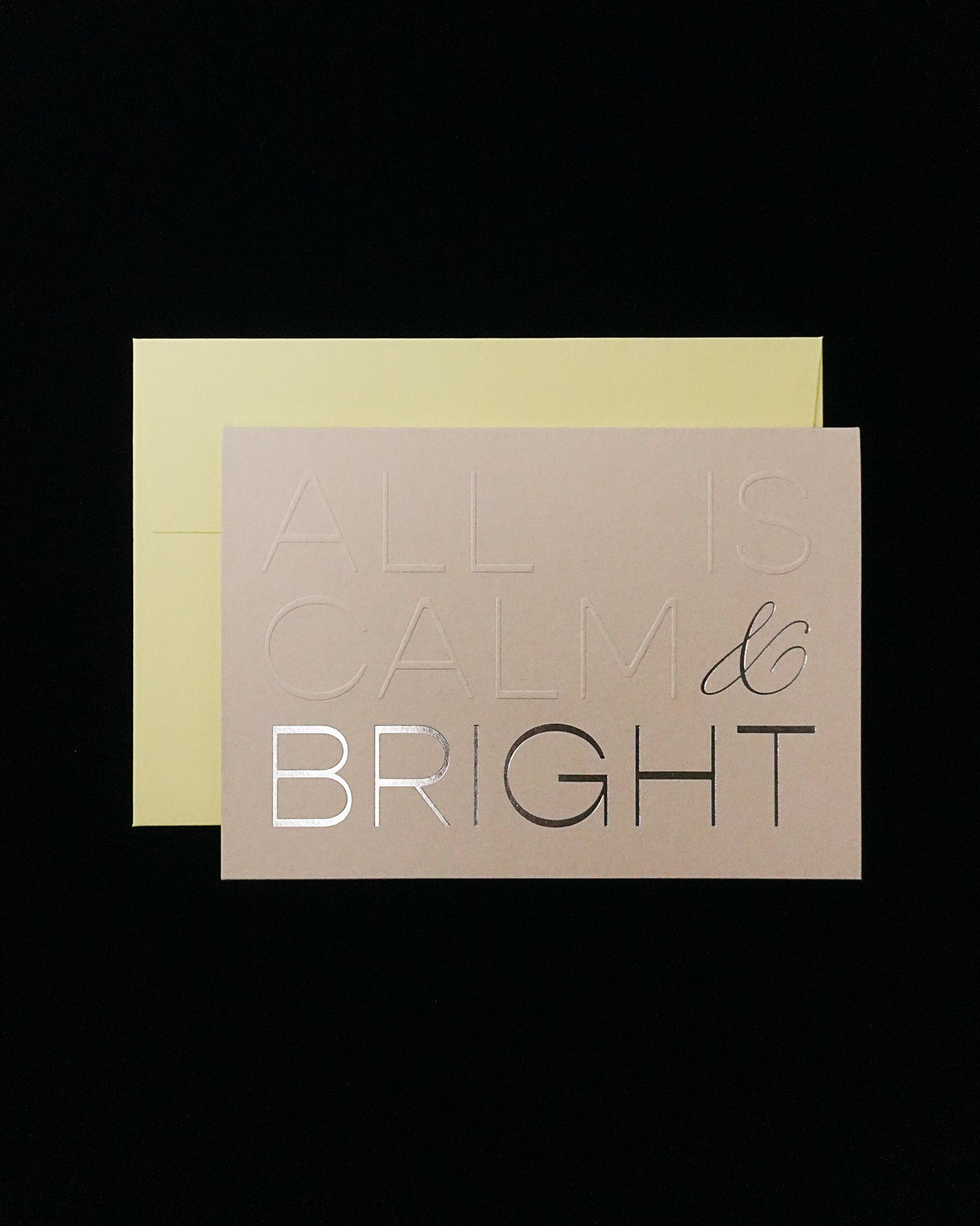 All Is Calm & Bright